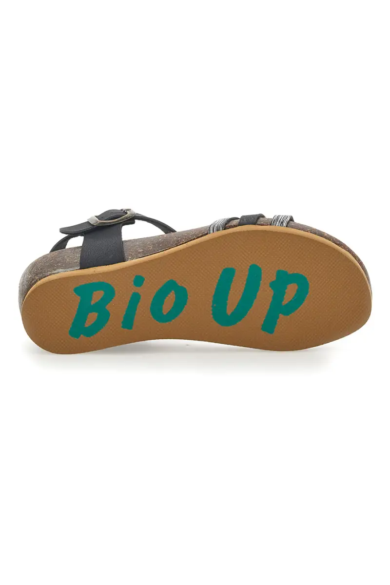 BIO UP Sandali con cinturino Nero 3544550 miniatura 5