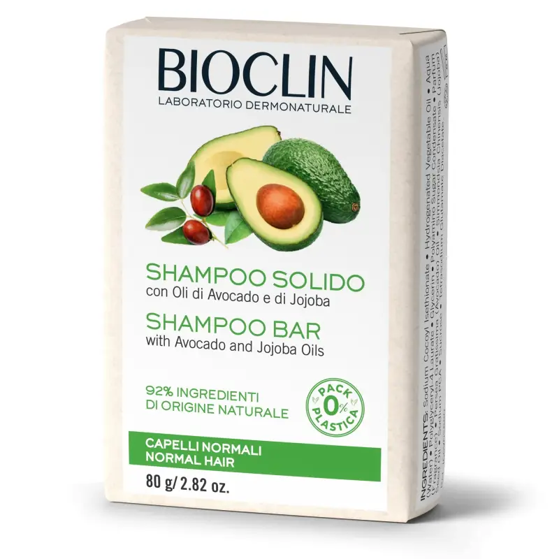 Cura dei Capelli Shampoo Solido con Oli di Avocado e di Jojoba - Shampoo delicato,Capelli normali