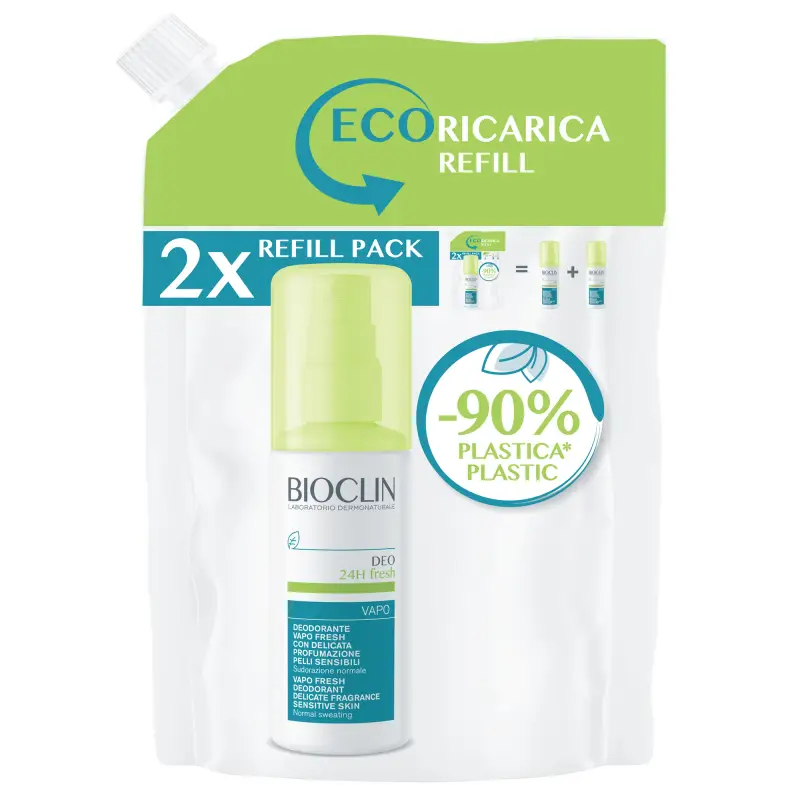 Deodoranti Ecoricarica Deo 24H Fresh Vapo - Deodorante spray