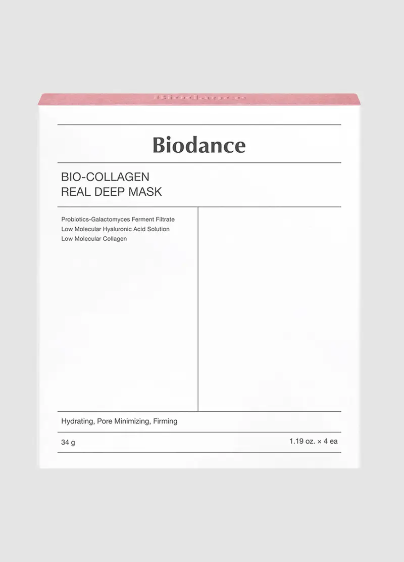 Maschera Viso In Tessuto Con Collagene Effetto Pelle Più Morbida E Levigata - Skincare Coreana, Donna, Rosa miniatura 3