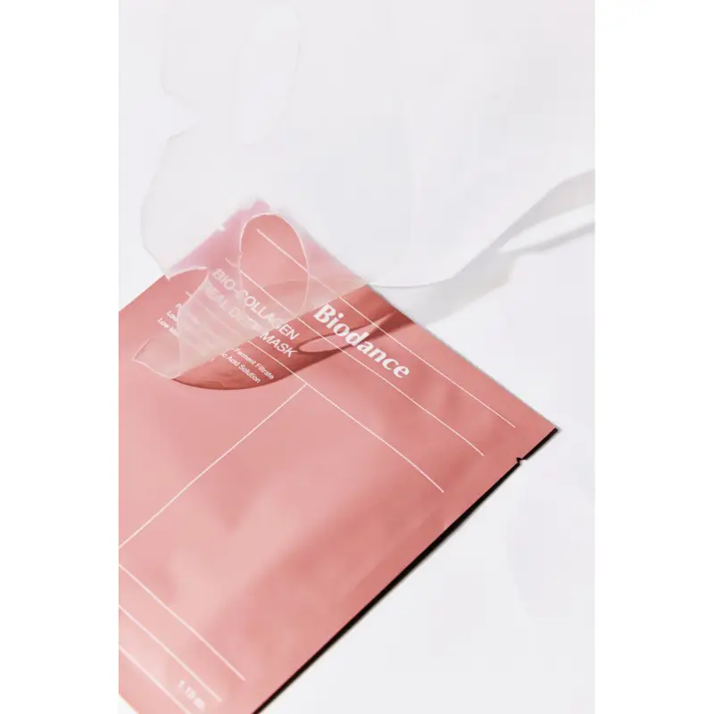 Mask Bio-Collagen Real Deep Mask - Maschera viso idratante, Maschera illuminante viso miniatura 3