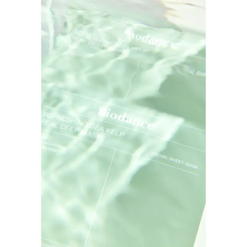 Mask Refreshing Sea Kelp Real Deep Mask - Maschera viso purificante, Maschera illuminante viso, Maschera lenitiva viso miniatura 4