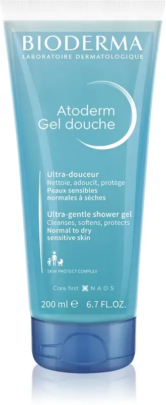 Atoderm Gel Doccia Viso e Corpo Pelle sensibile 200ml