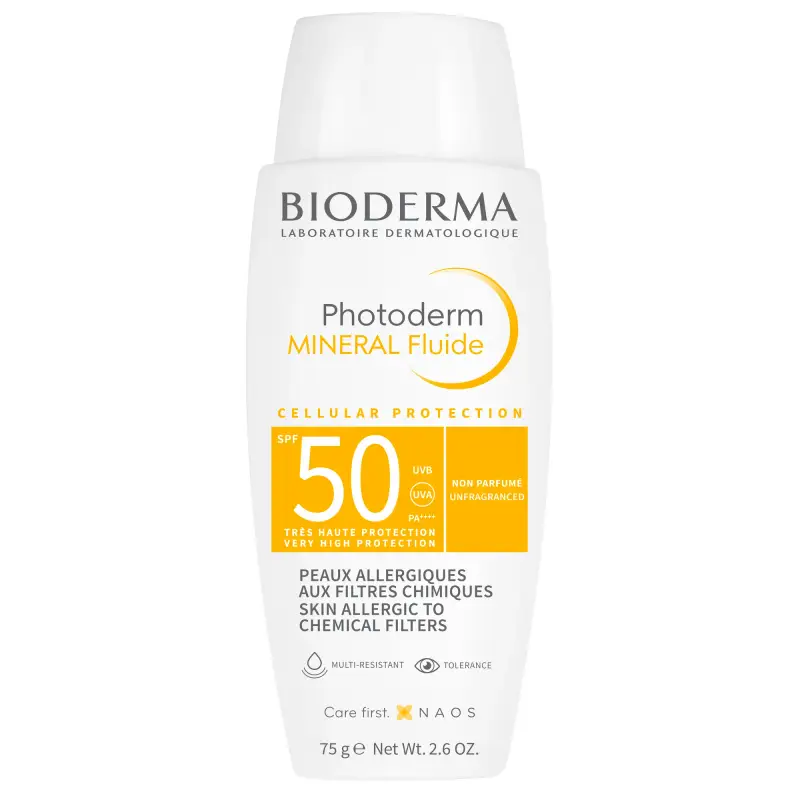 Photoderm Mineral Fluide SPF50 - Crema solare,Protezione solare viso,Solari alta protezione