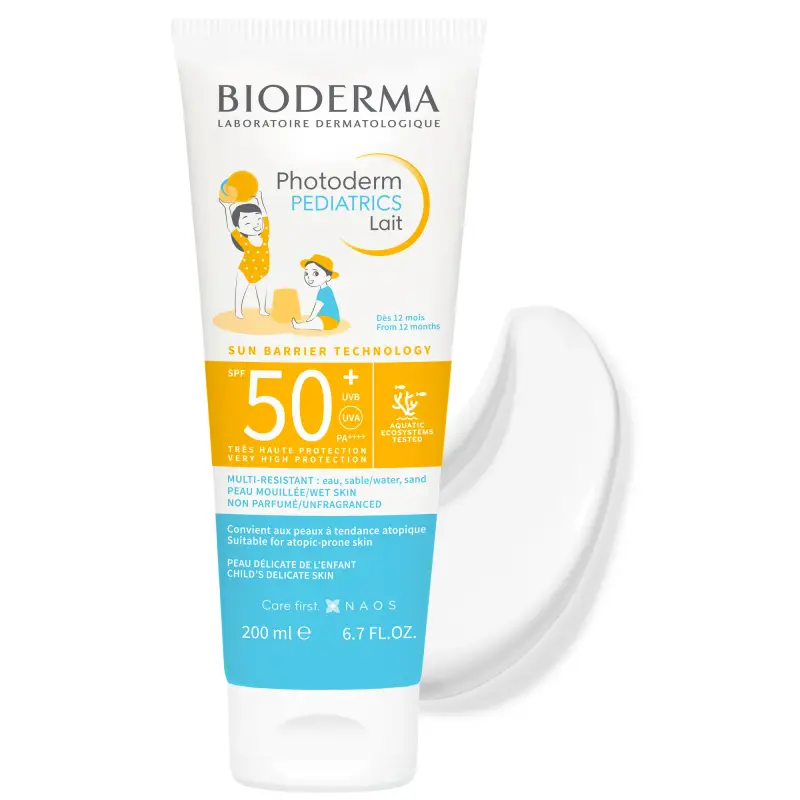 Photoderm Pediatrics Lait SPF50+ - Crema Solare Bambini, Protezione solare viso, Solari alta protezione miniatura 2