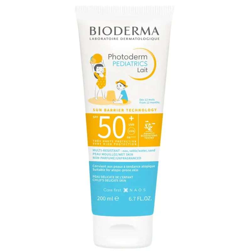 Photoderm Pediatrics Lait SPF50+ - Crema Solare Bambini,Protezione solare viso,Solari alta protezione