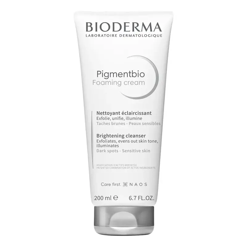 Pigmentbio Foaming Cream Detergente illuminante - Crema detergente viso