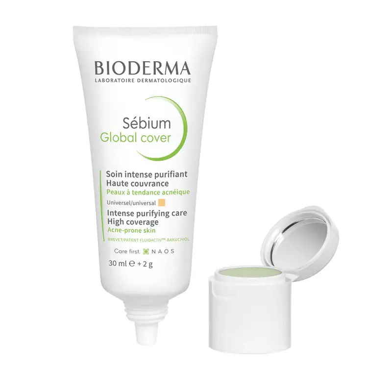 Sébium Global Cover Trattamento purificante intensivo - elevata coprenza - Crema colorata viso