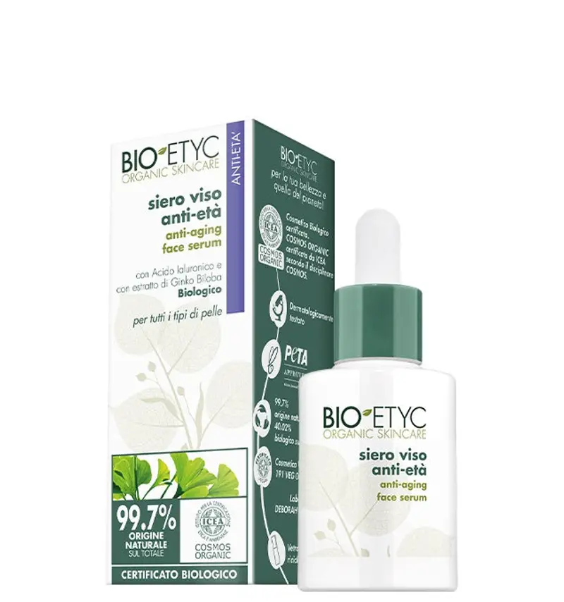 Bioetyc Organic Siero Viso Antietà 30ML