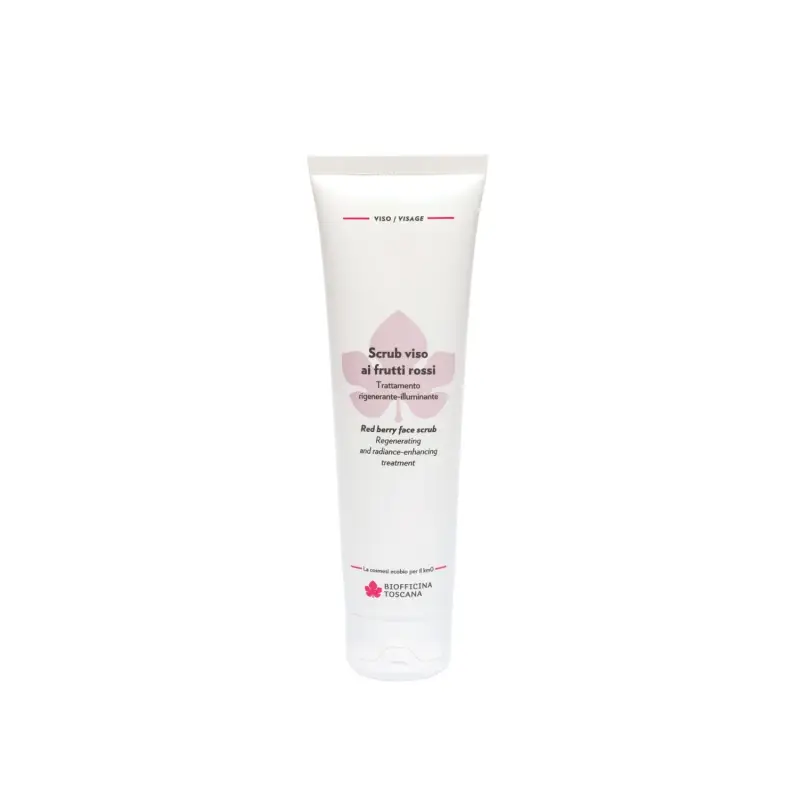 Illuminante Scrub viso ai frutti rossi - Peeling e gommage viso