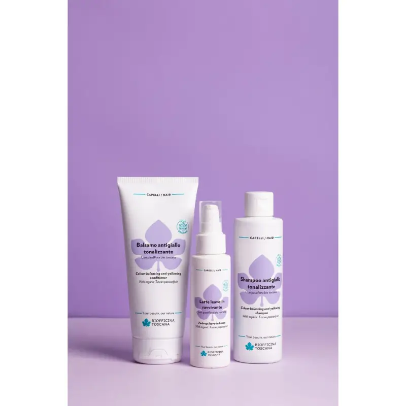 Linea Antigiallo Tonalizzante Latte Leave-In Ravvivante - Styling e trattamento capelli miniatura 2