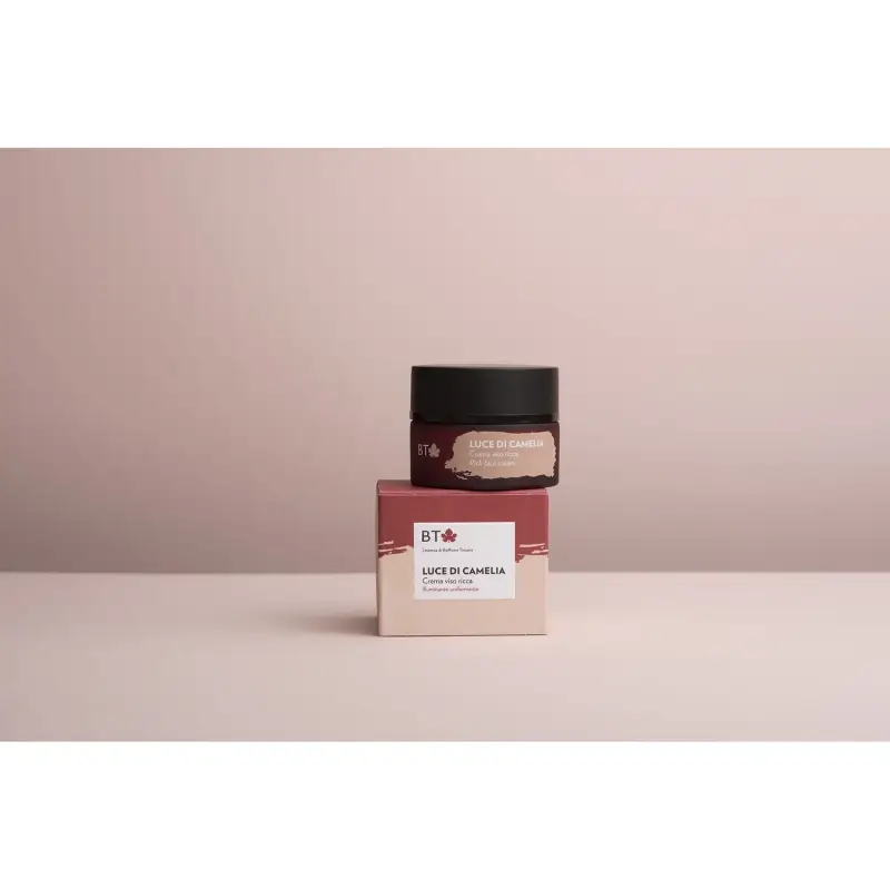 Luce di Camelia Crema viso ricca - Crema viso giorno illuminante miniatura 4