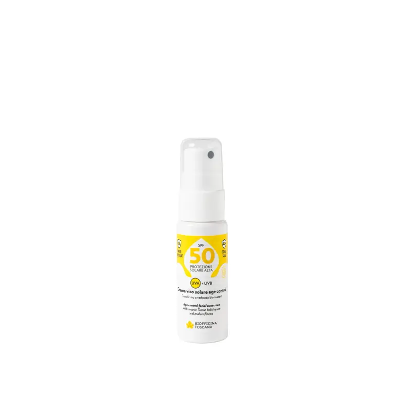 Solari Crema solare viso Age control SPF50 - Protezione solare viso