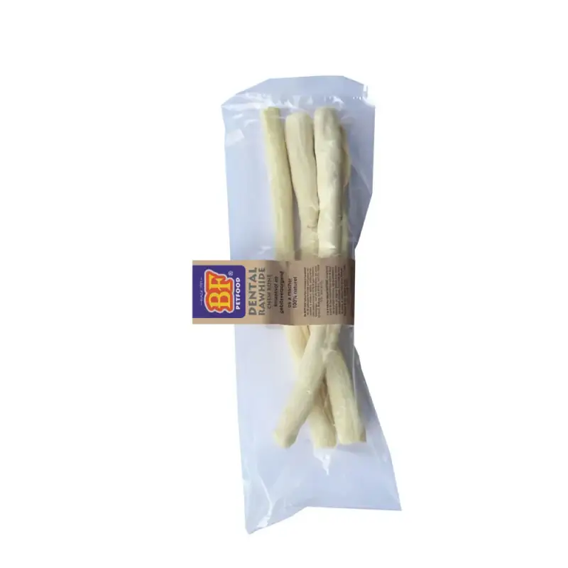 Dental Bone Osso da masticare 100% naturale Snack 8-9 cm x3