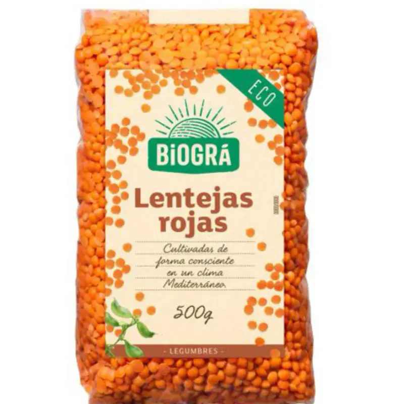 Lenticchie Rosse 500g Biogra