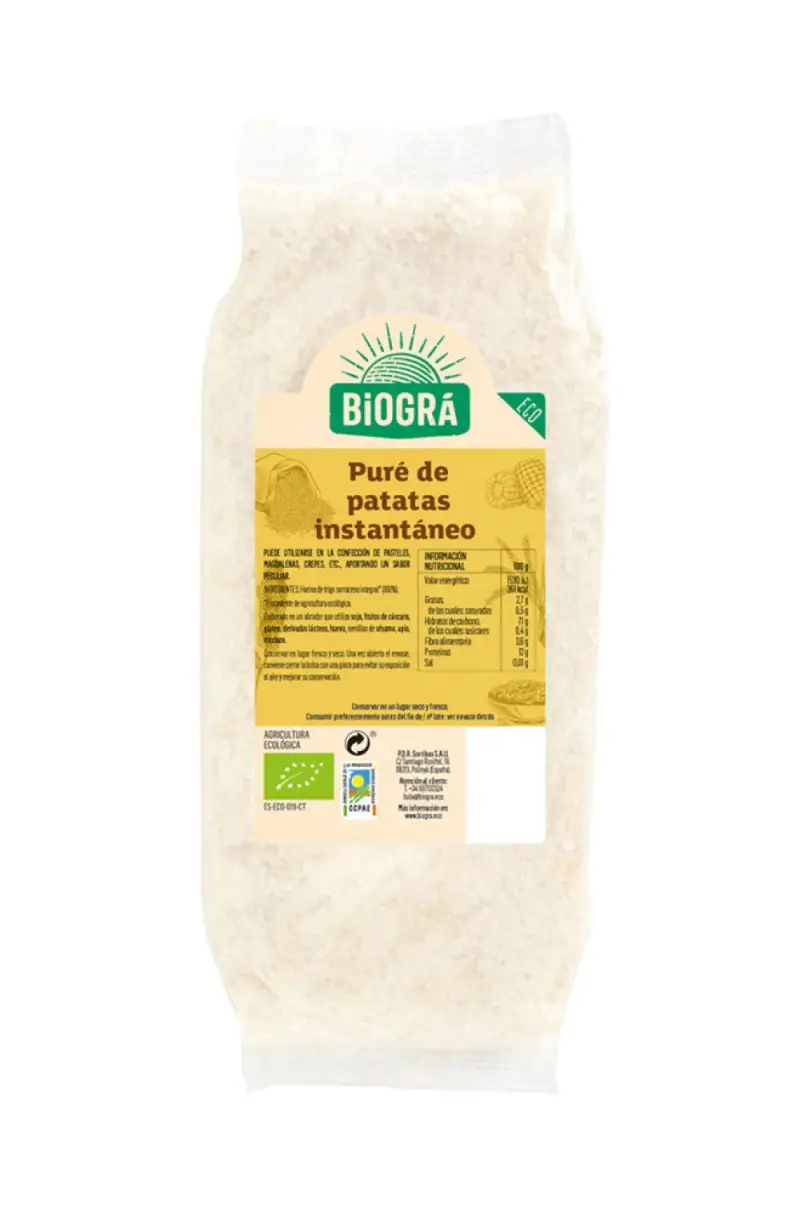 PPurè di patate istantaneo 250g Biogra Bio