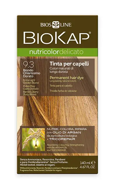 NUTRICOLOR DELICATO - Colore dei capelli - 9,30 Biondo oro - Extra leggero 140 ml