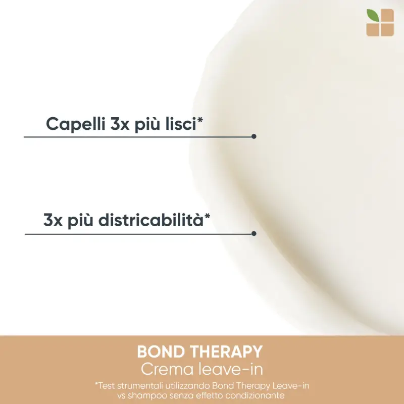 Bond Therapy Smoothing Leave-In Cream - Styling e trattamento capelli miniatura 2