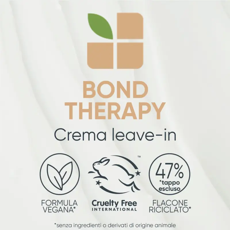 Bond Therapy Smoothing Leave-In Cream - Styling e trattamento capelli miniatura 4