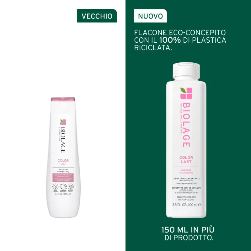 ColorLast Shampoo - Shampoo capelli colorati, Capelli colorati miniatura 2
