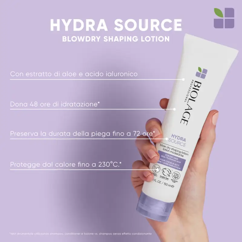 HydraSource Blow Dry Shaping Lotion - Styling e trattamento capelli miniatura 2