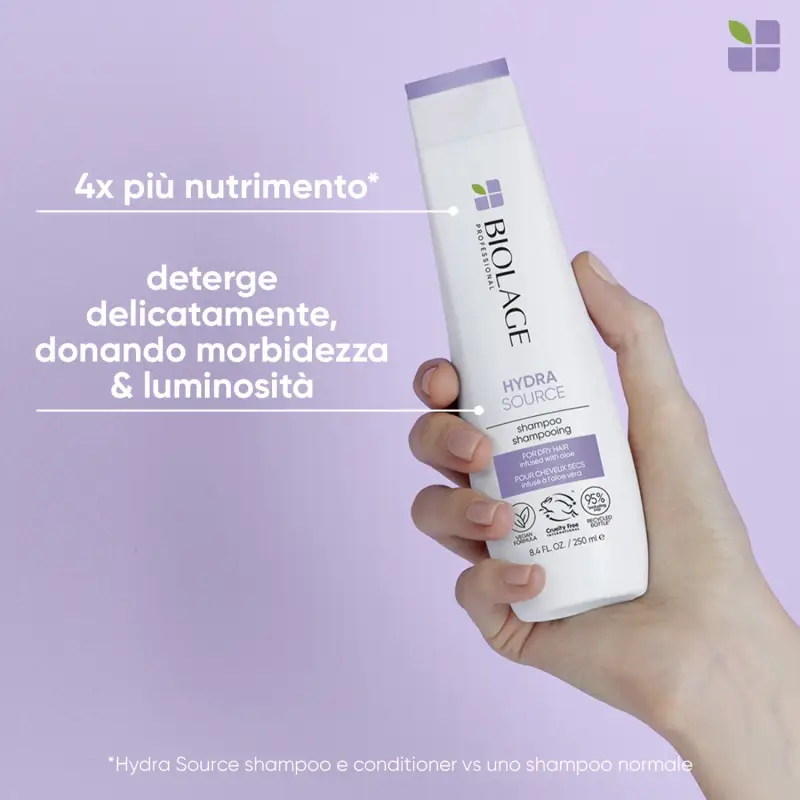 HydraSource Shampoo - Shampoo delicato,Capelli normali miniatura 4