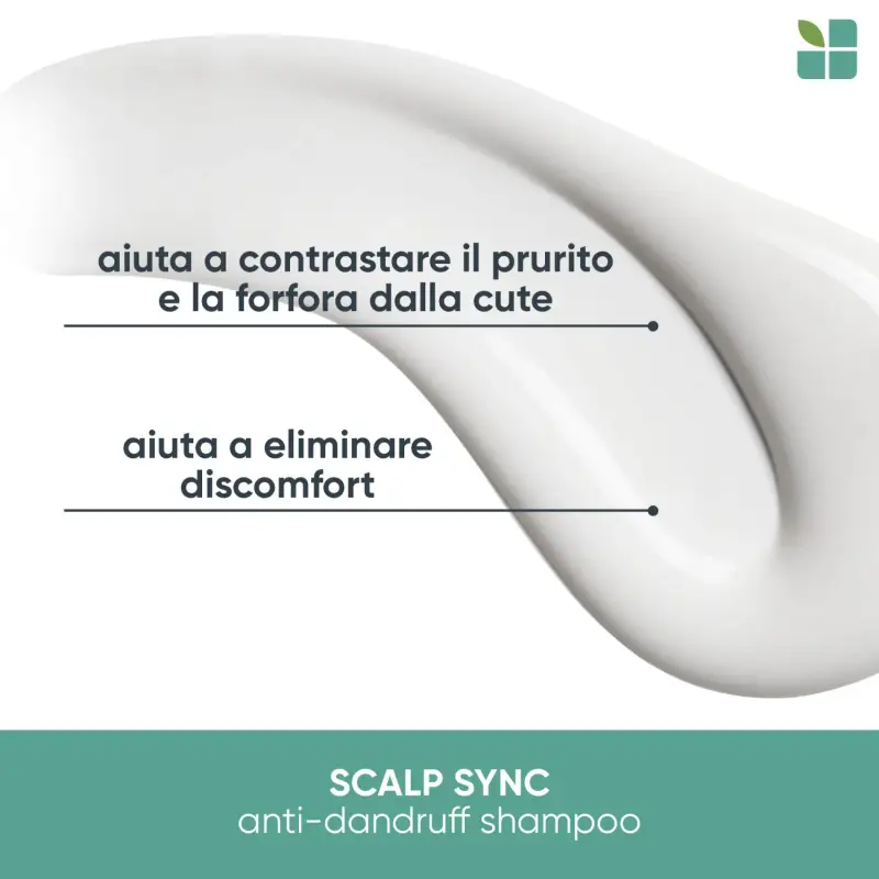 Scalp Sync Anti-Dandruff Shampoo - Shampoo antiforfora, Forfora miniatura 3