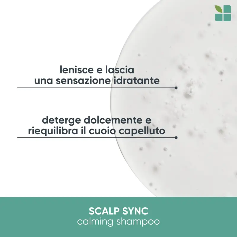 Scalp Sync Calming Shampoo - Shampoo delicato, Capelli normali miniatura 3