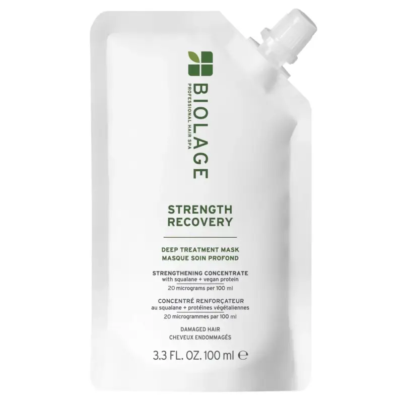 Strength Recovery Deep Treatment Pack per Capelli Fragili - Maschera capelli secchi,Maschera capelli rinforzante,Capelli secchi,Capelli fini