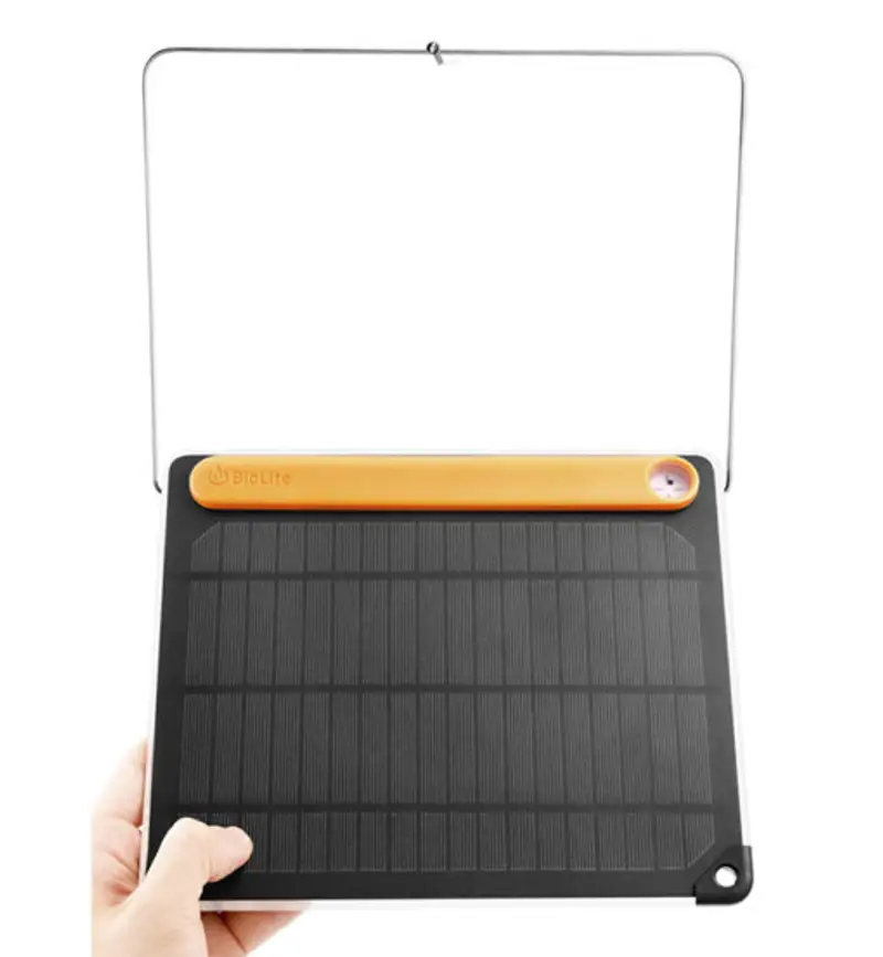 Solar Panel 5+ - caricabatterie solare Black