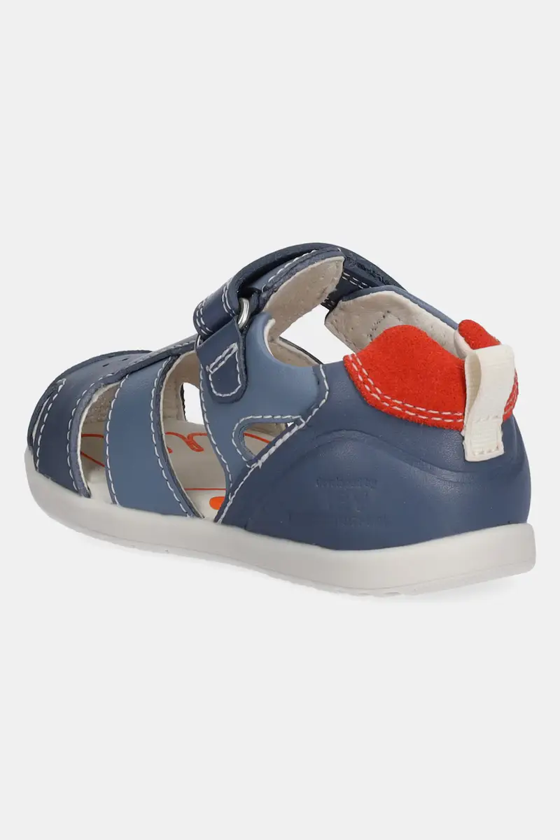 sandali in pelle bambino/a Blu miniatura 3