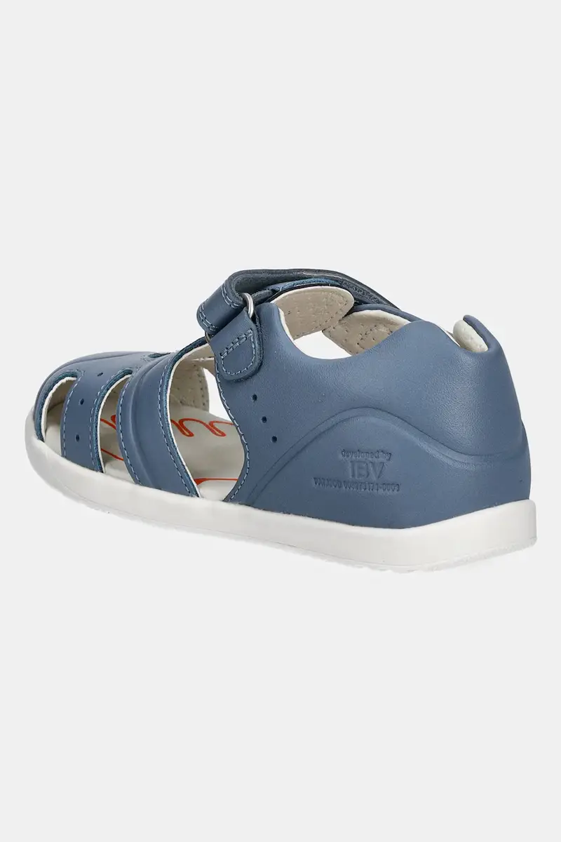 sandali in pelle bambino/a Blu miniatura 3
