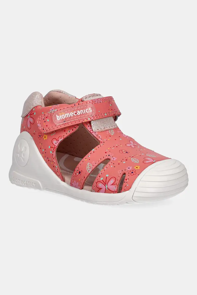 sandali in pelle bambino/a colore arancione 252101