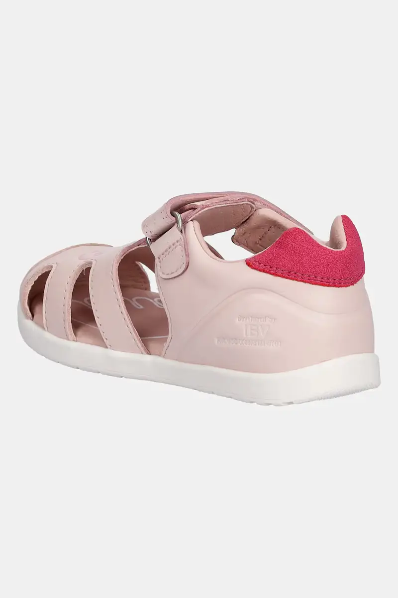 sandali in pelle bambino/a colore beige 252166 miniatura 3