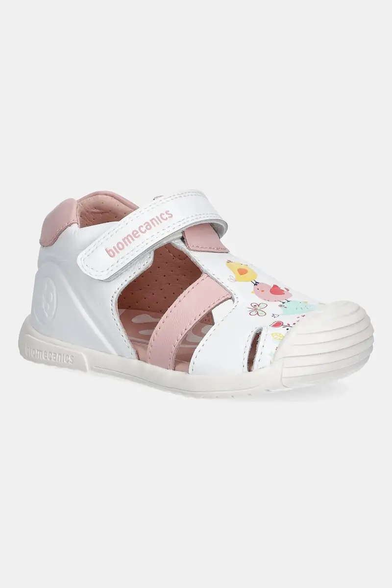 sandali in pelle bambino/a colore bianco 252106