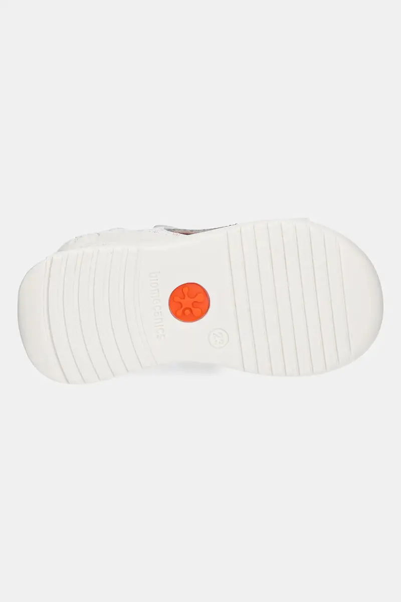 sandali in pelle bambino/a colore bianco 252143 miniatura 5