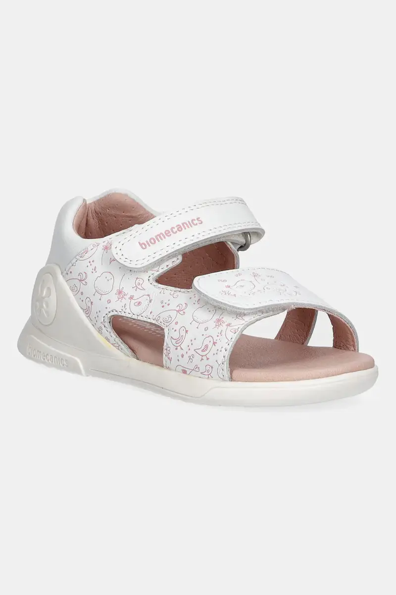 sandali in pelle bambino/a colore bianco 252143