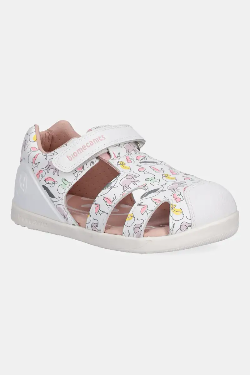 sandali in pelle bambino/a colore bianco 252167