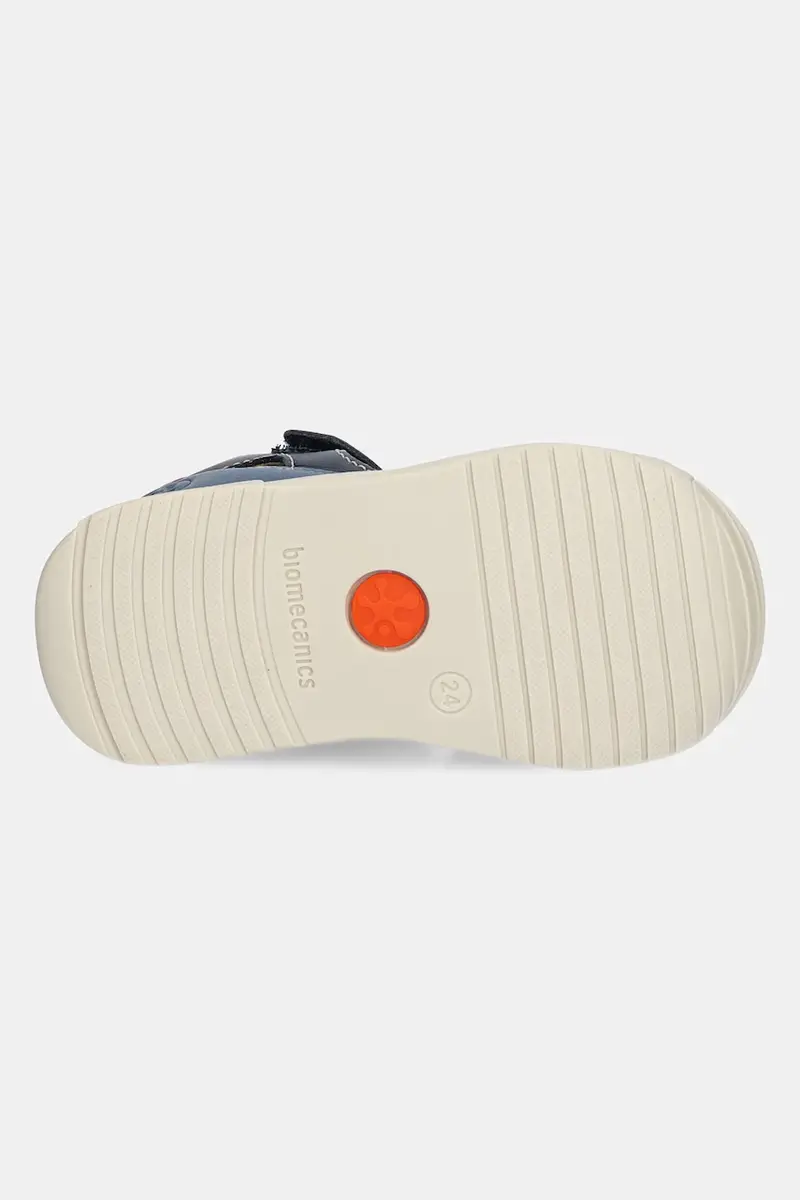 sandali in pelle bambino/a colore blu navy 252126 miniatura 5