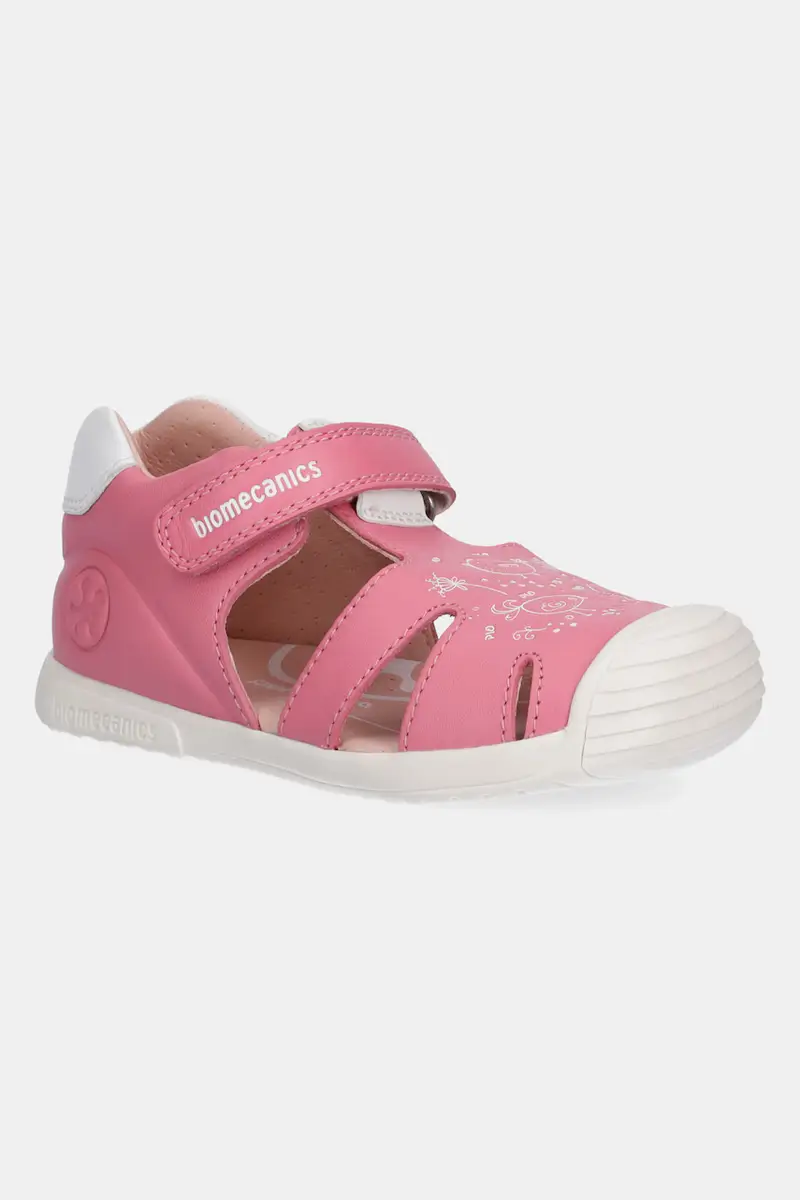 sandali in pelle bambino/a colore rosa 252108
