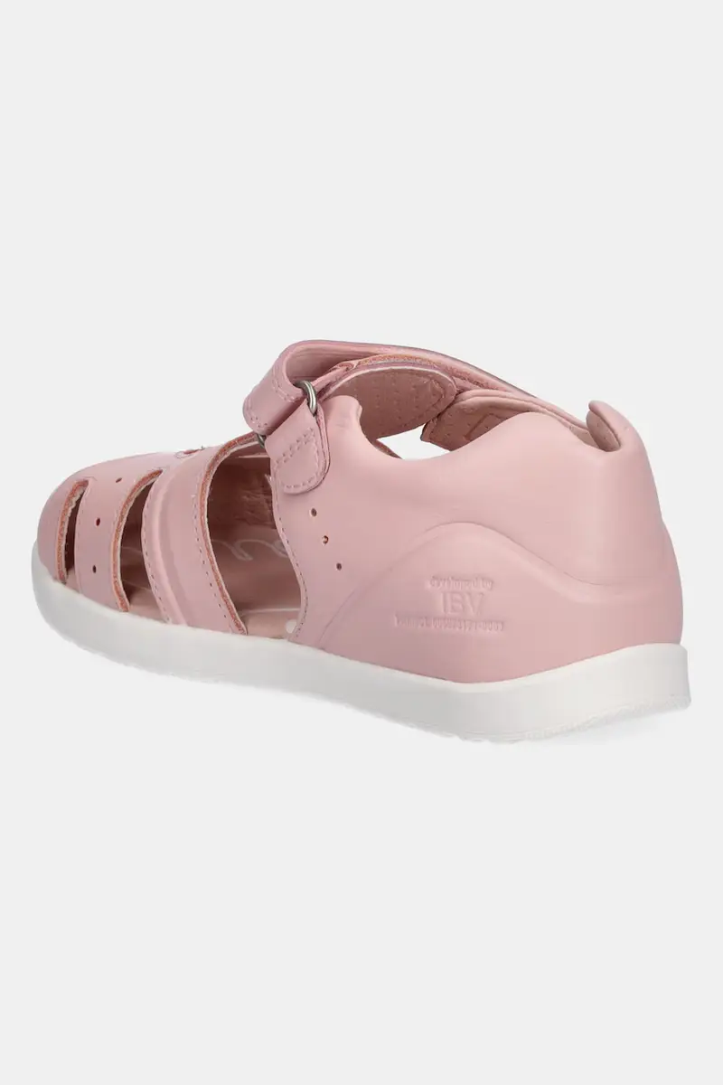 sandali in pelle bambino/a colore rosa 252165 miniatura 3