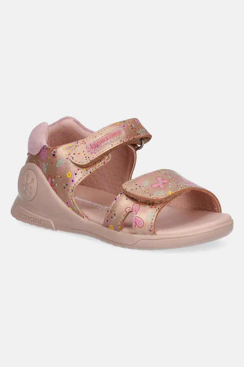 sandali in pelle bambino/a Oro