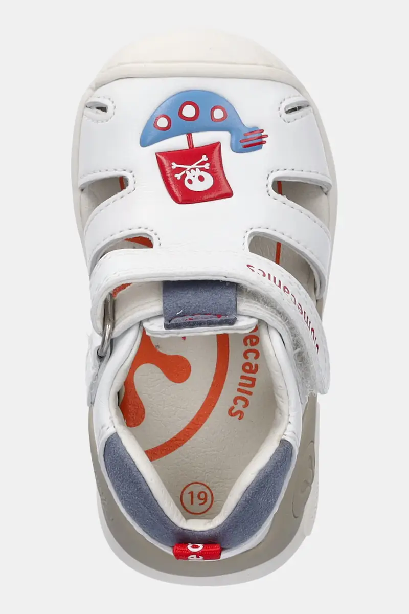 sandali per bambini colore bianco 252118 miniatura 4