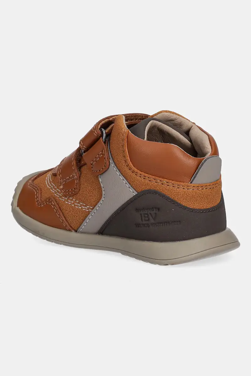 scarpe basse bambini colore marrone 251125 miniatura 3