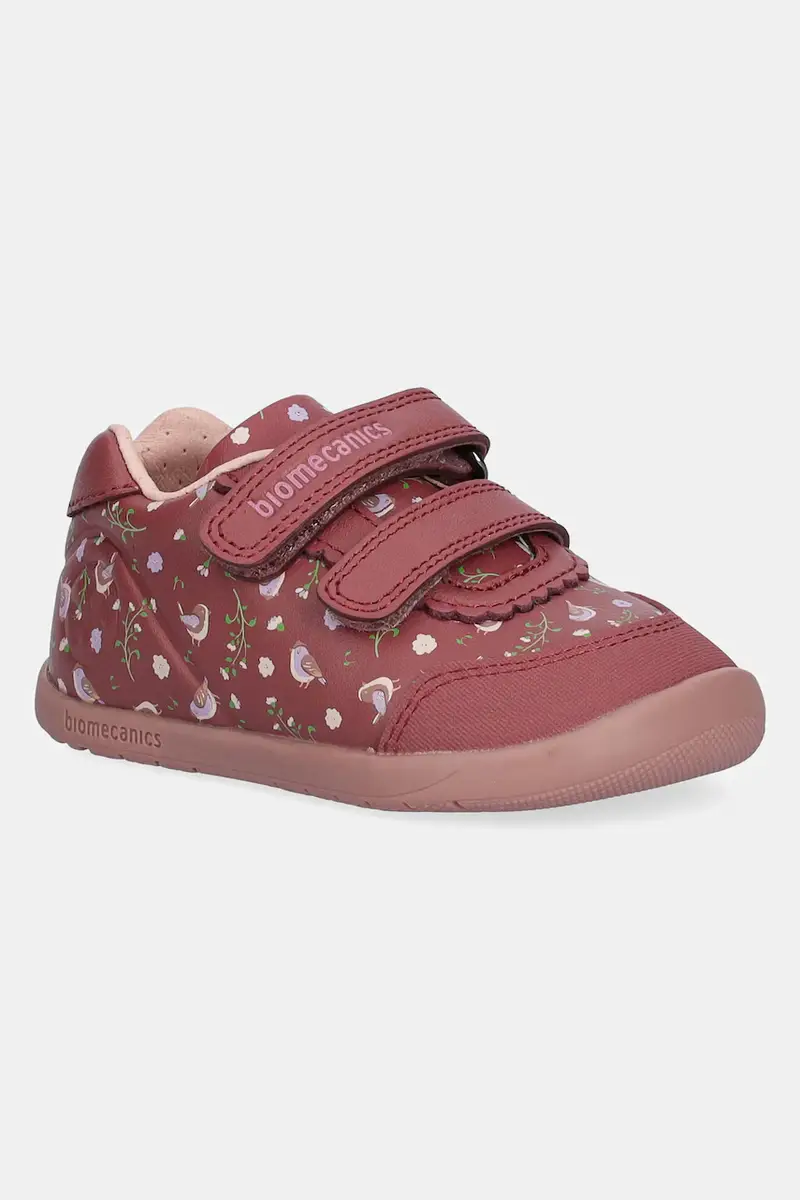 scarpe basse in pelle bambini colore arancione 251150
