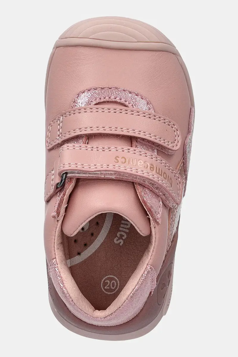 scarpe basse in pelle bambini colore rosa 251102 miniatura 4