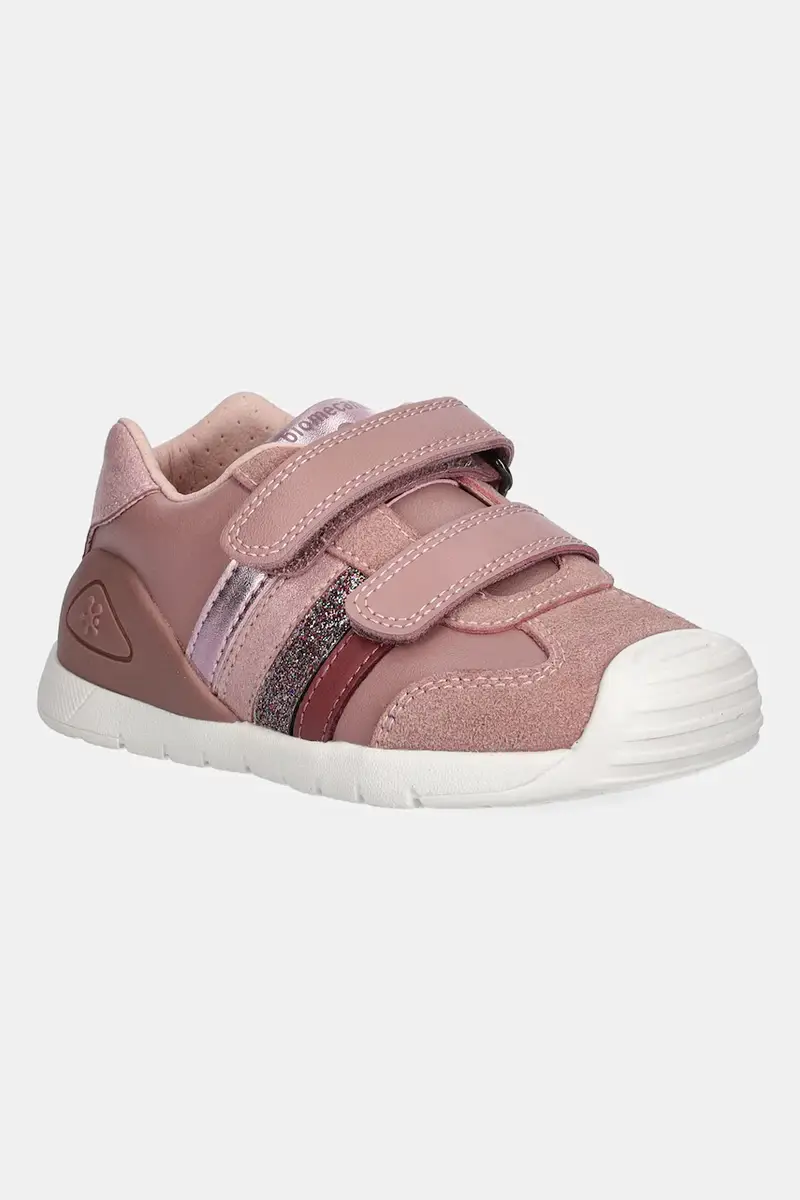 scarpe basse in pelle bambini colore rosa 251129
