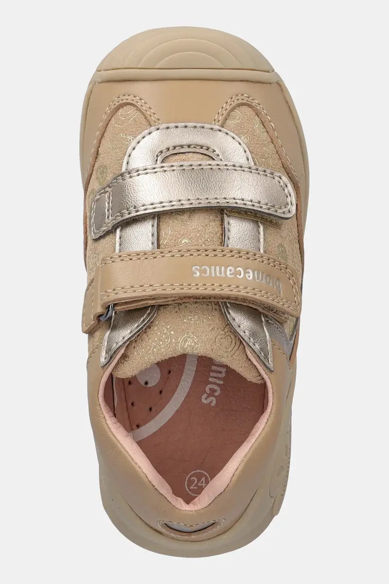 scarpe basse in pelle bambini colore verde 251103 miniatura 4