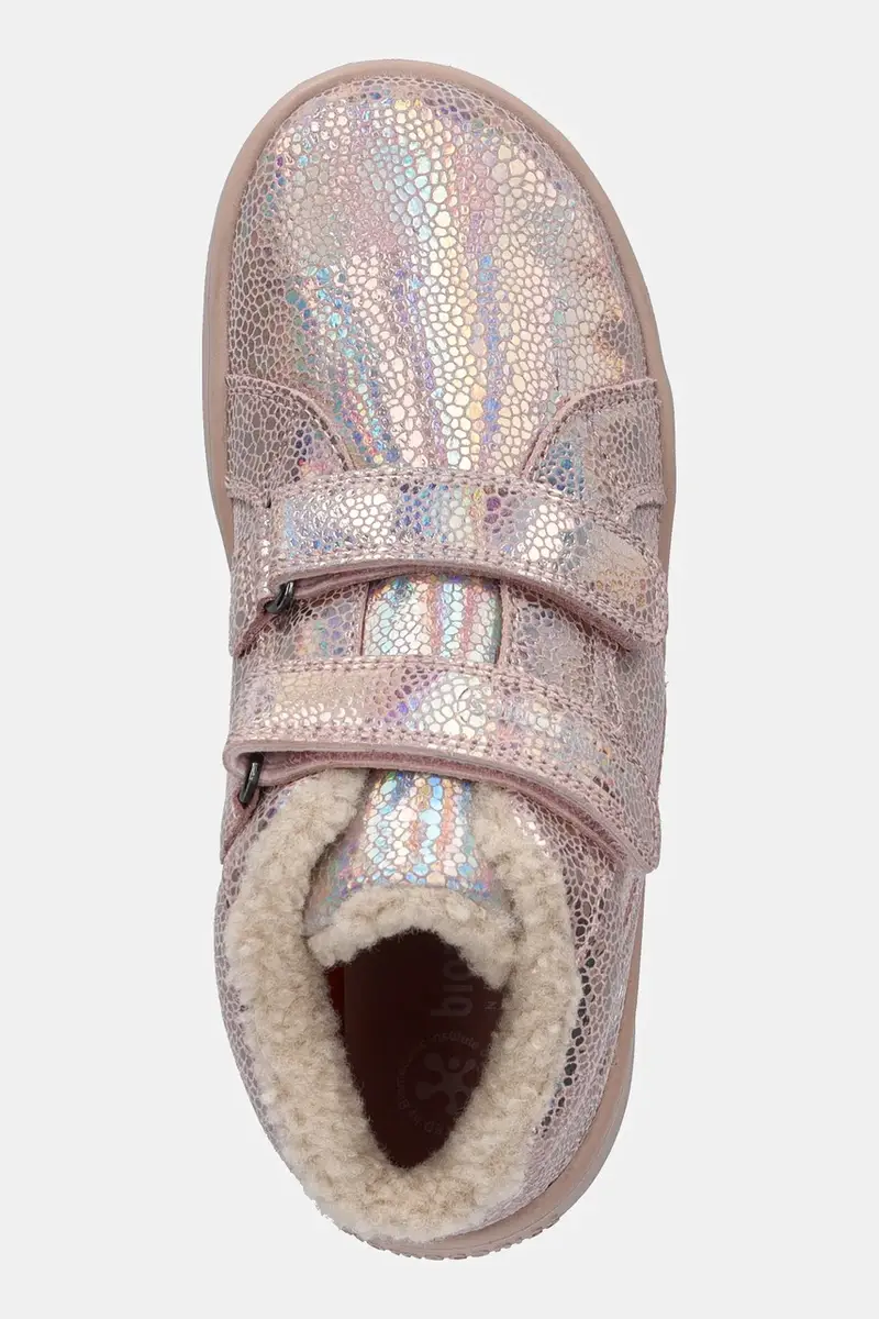 scarpe invernali in pelle scamosciata bambino/a Rosa miniatura 4