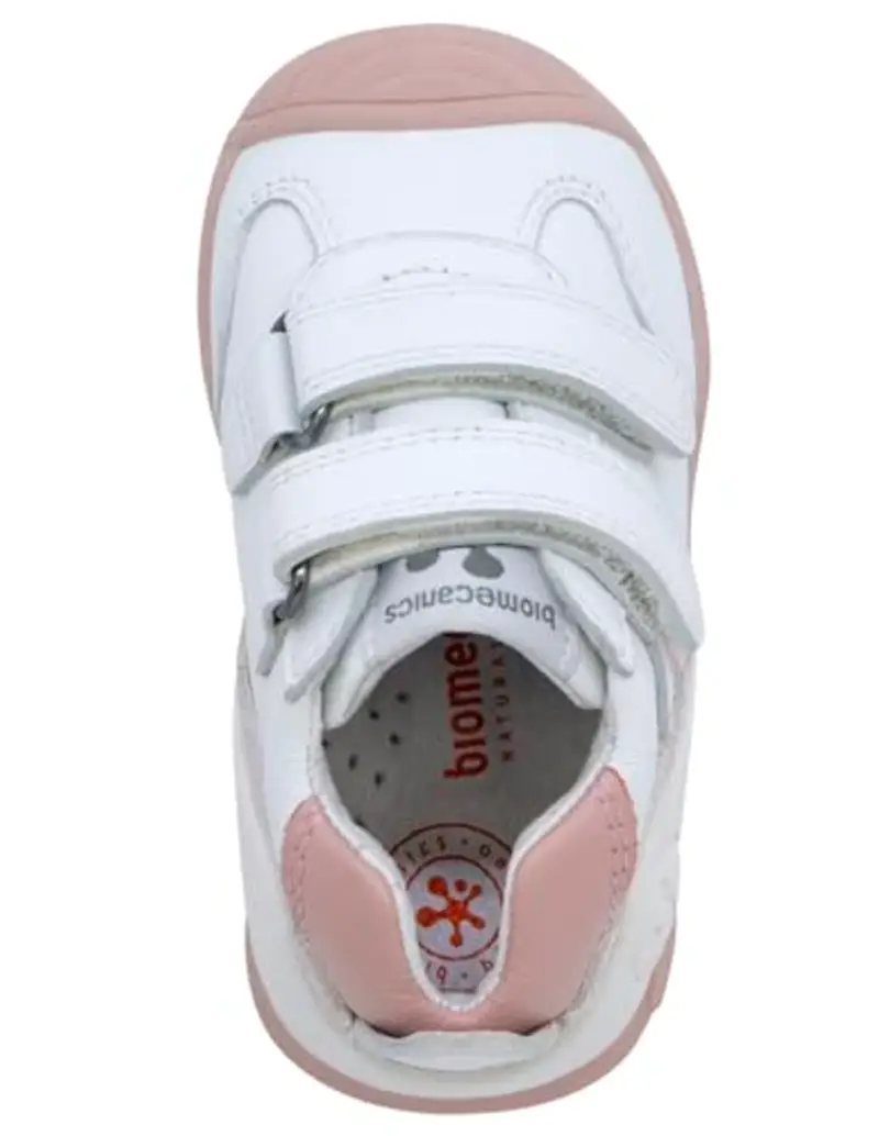 Biomecanics Sneakers in Pelle 221001 Bianche miniatura 3